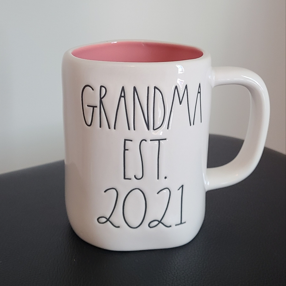 Rae dunn grandma Est 2021 mug. HTF. New